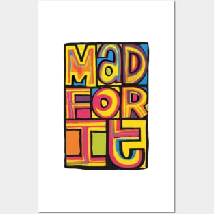 MAD FOR IT 'Happy Mondays' Inspired Design Posters and Art